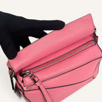 Loewe Mini Puzzle Bag — Pink