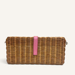 Miu Miu Wicker Box — Brown and Pink