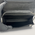 Chanel Wallet on Chain — Black / Silver
