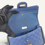 Chanel 2.55 Flap Bag — Blue Wool