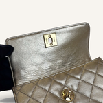 Chanel Vintage Mini Flap Bag — Gold
