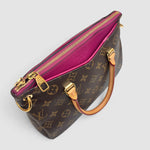 Louis Vuitton Pallas — Monogram with Pink Trim