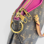 Louis Vuitton Pallas — Monogram with Pink Trim