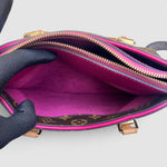 Louis Vuitton Pallas — Monogram with Pink Trim