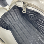 Prada City Palm Tree Crossbody — White