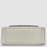 Prada City Palm Tree Crossbody — White