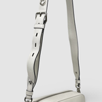Prada City Palm Tree Crossbody — White