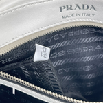 Prada City Palm Tree Crossbody — White