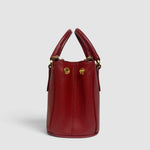 Prada Galleria Saffiano Leather Bag — Red
