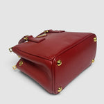 Prada Galleria Saffiano Leather Bag — Red