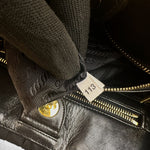 Prada Gaufre Nylon and Leather Tote — Black