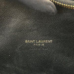 Saint Laurent Icarino Quilted Leather Bag — Black
