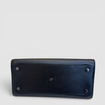 Saint Laurent Sac de Jour Leather Bag — Black