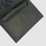 Saint Laurent Uptown Leather Pochette — Black