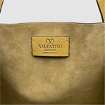 Valentino Garavani Nellcôte Medium Suede Tote — Khaki