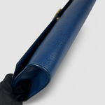Yves Saint Laurent Chyc Clutch — Blue