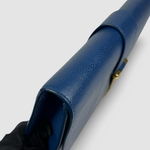 Yves Saint Laurent Chyc Clutch — Blue