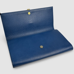 Yves Saint Laurent Chyc Clutch — Blue