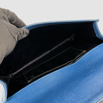 Yves Saint Laurent Chyc Clutch — Blue