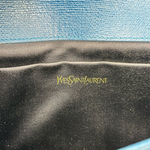 Yves Saint Laurent Chyc Clutch — Blue